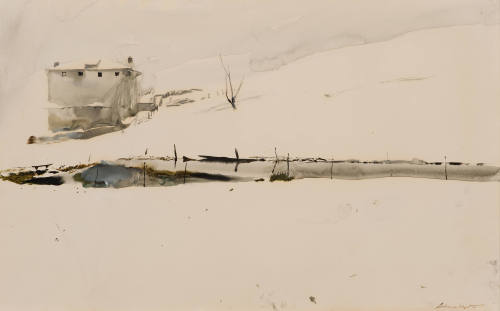 Andrew Wyeth, Farm Pond, 1957