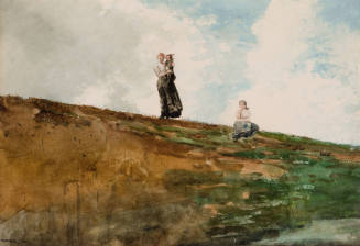 Winslow Homer, Watching from the Cliffs, 1881