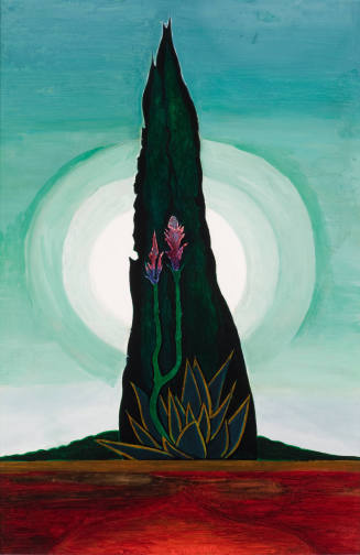Joseph Stella, Tree, Cactus, Moon, circa 1928
