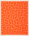 Anni Albers, Red Meander, 1969