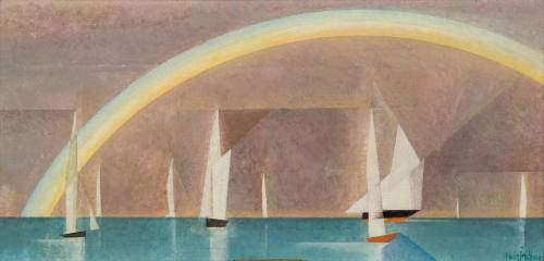 Lyonel Feininger, Rainbow II, 1928