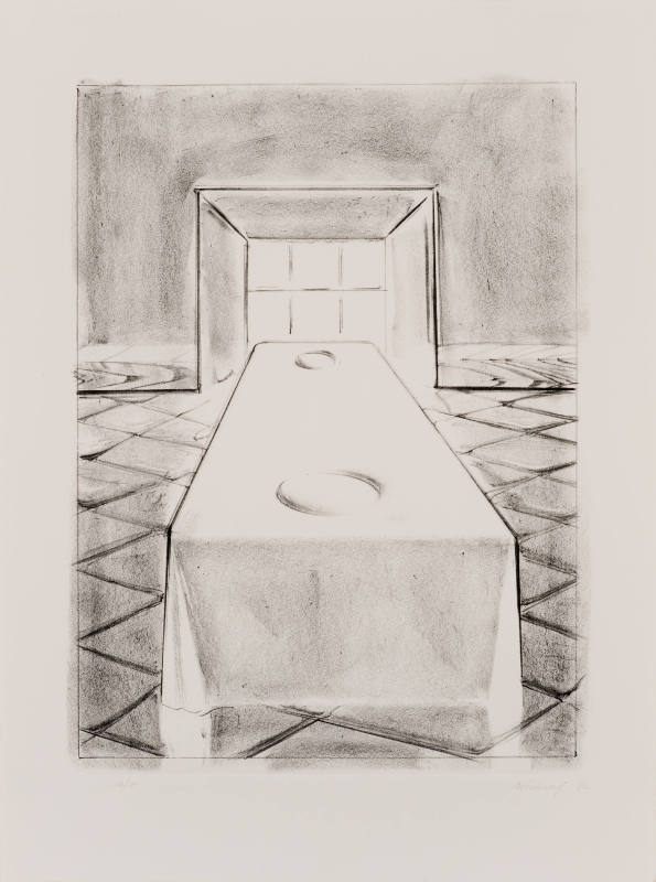 Richard Artschwager, Table (Two) and Window, 1982