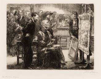 John Sloan, The Picture Buyer, 1911