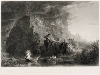 James Smillie, after Thomas Cole, Voyage of Life: Childhood, 1854-1856