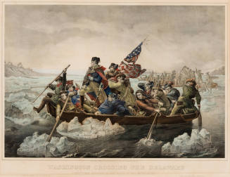 Christian Inger (after Emanuel Leutze), Washington Crossing the Delaware, 1866