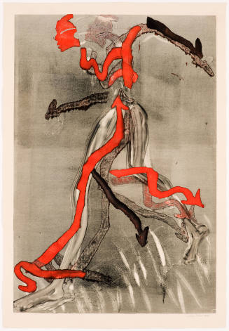 Mary Frank, Untitled (Running Figure), 1978