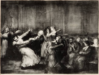 George Bellows, Dance in a Madhouse, 1917