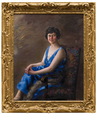 Boris Gordon, Portrait of Mrs. R.J. Reynolds, 1921