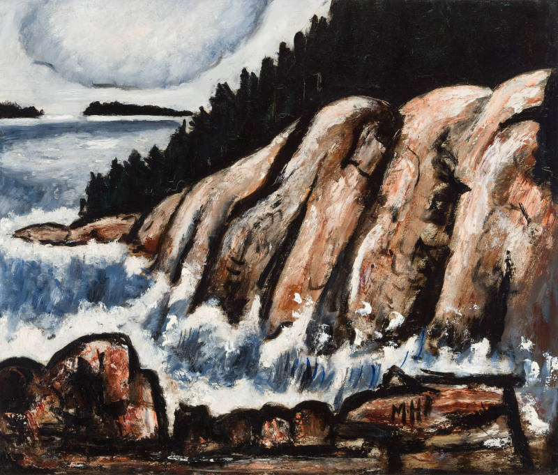 Marsden Hartley, End of Storm, Vinalhaven, Maine, 1937-1938