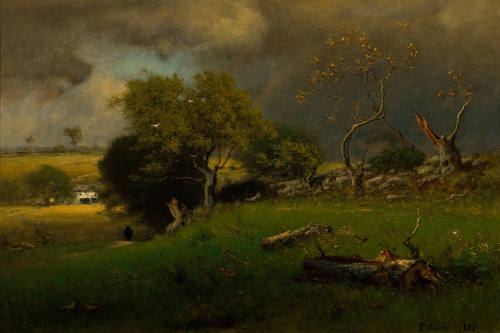 George Inness, The Storm, 1885