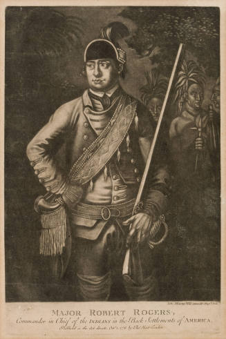 after Martin Will, Major Robert Rogers, 1776