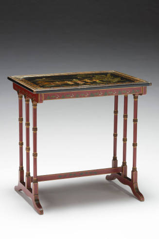David Zork Co., End Table, 1916, Full View, Side 1