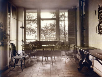 East porch, adjacent to R.J. Reynolds' Study