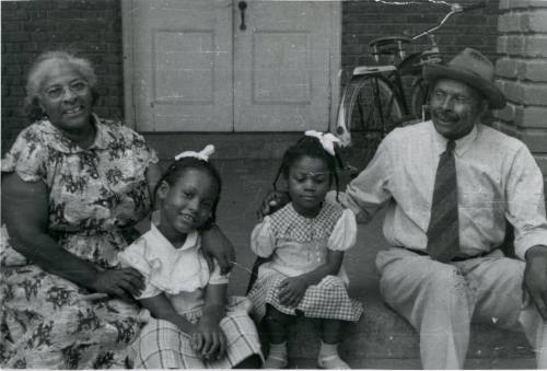 Brenda and Nancy Sue Miller, daughters of head butler Harvey Miller and upstairs maid Rosalie M ...