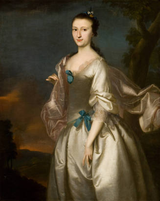 Joseph Blackburn, Elizabeth Browne Rogers, 1761