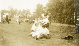Unidentified event held on Reynolda grounds, circa 1915