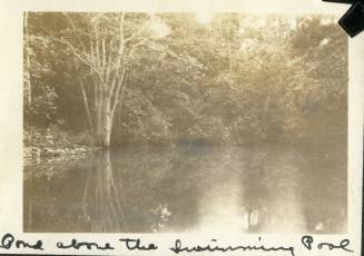 Pond above Swimming Pool, circa 1922