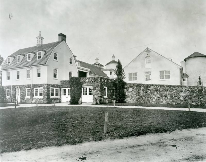 View of Reynolda's Barn Complex, n.d.