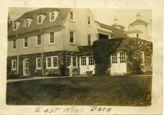 East Wing of Reynolda's Barn, circa 1917