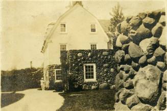 End Gable of Reynolda Barn, circa 1917