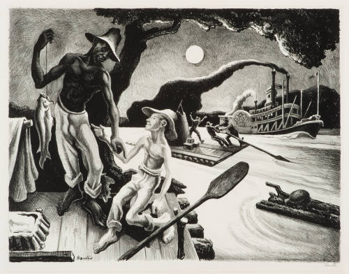 Thomas Hart Benton, Huck Finn, 1936