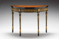 Possibly by or through Herts Brothers, Demi-lune Console Table, 1915-1918