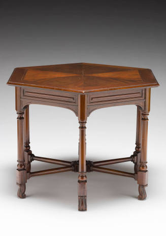Unknown, Probably American, Hexagonal Table, circa 1918