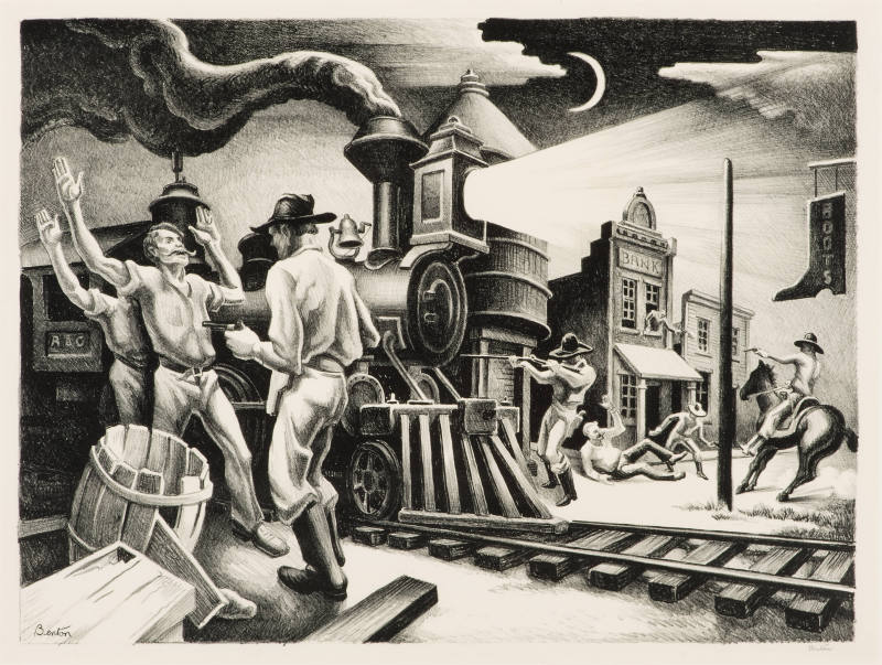 Thomas Hart Benton, Jesse James, 1936