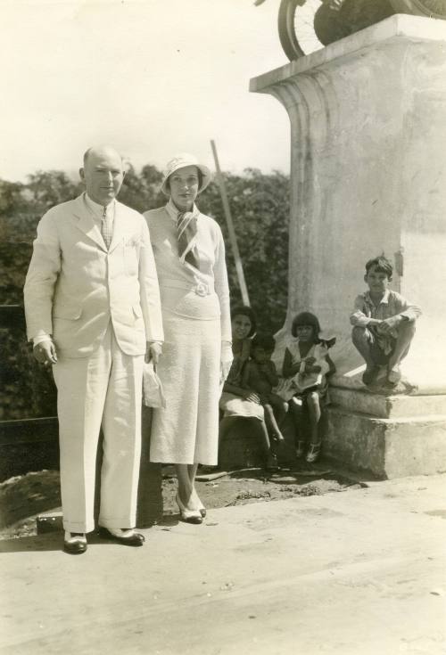 Mary Reynolds and Charlie Babcock in Caracas, 1933