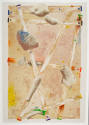 Jasper Johns, Four Panels from Untitled, 1972, 1973-1974, Panel D/D