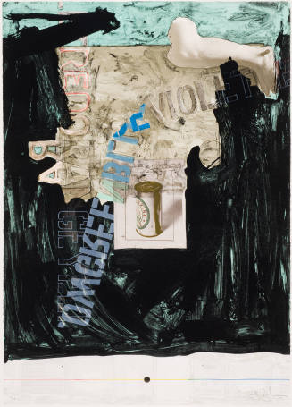 Jasper Johns, Decoy I, 1971